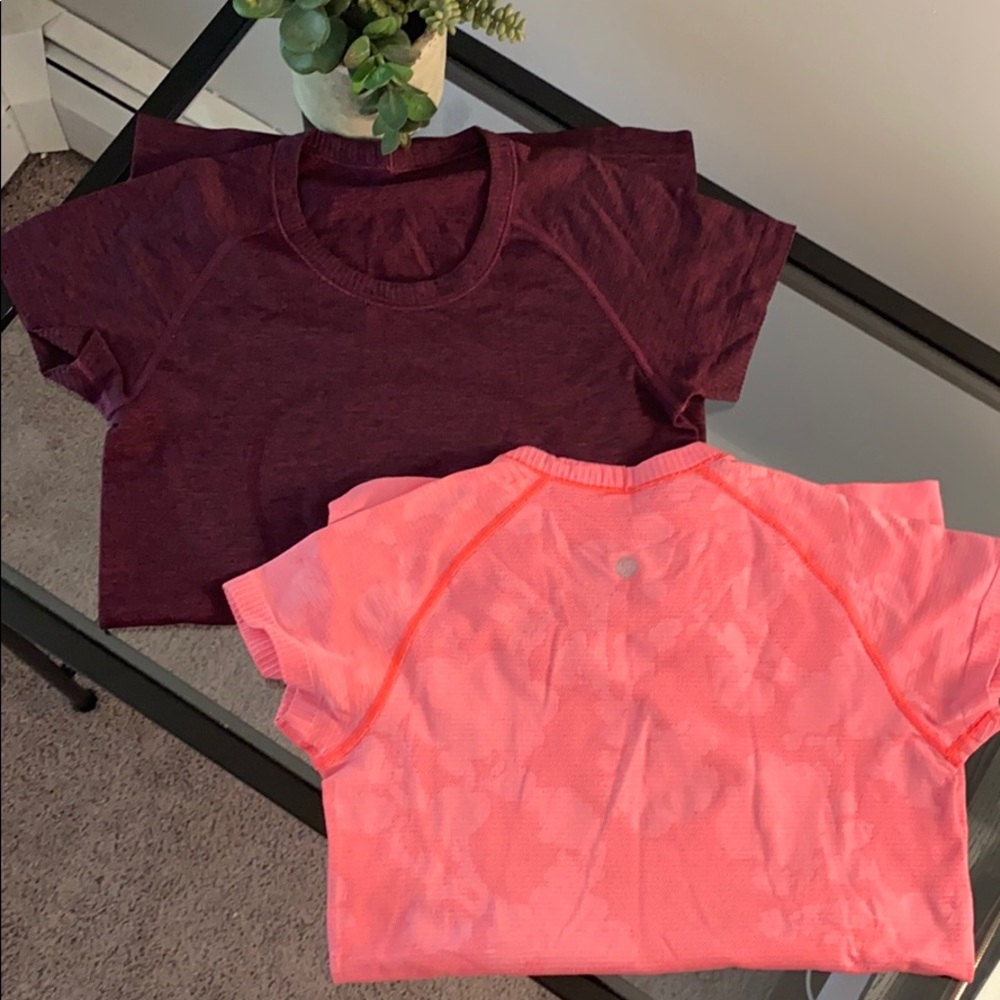 Lululemon athetica swiftly tech short sleeve crew